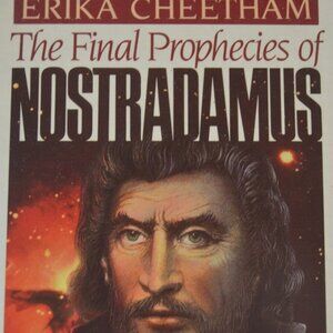 HARD COVER The Final Prophecies of  NOSTRADAMUS  1989 Erika Cheetham